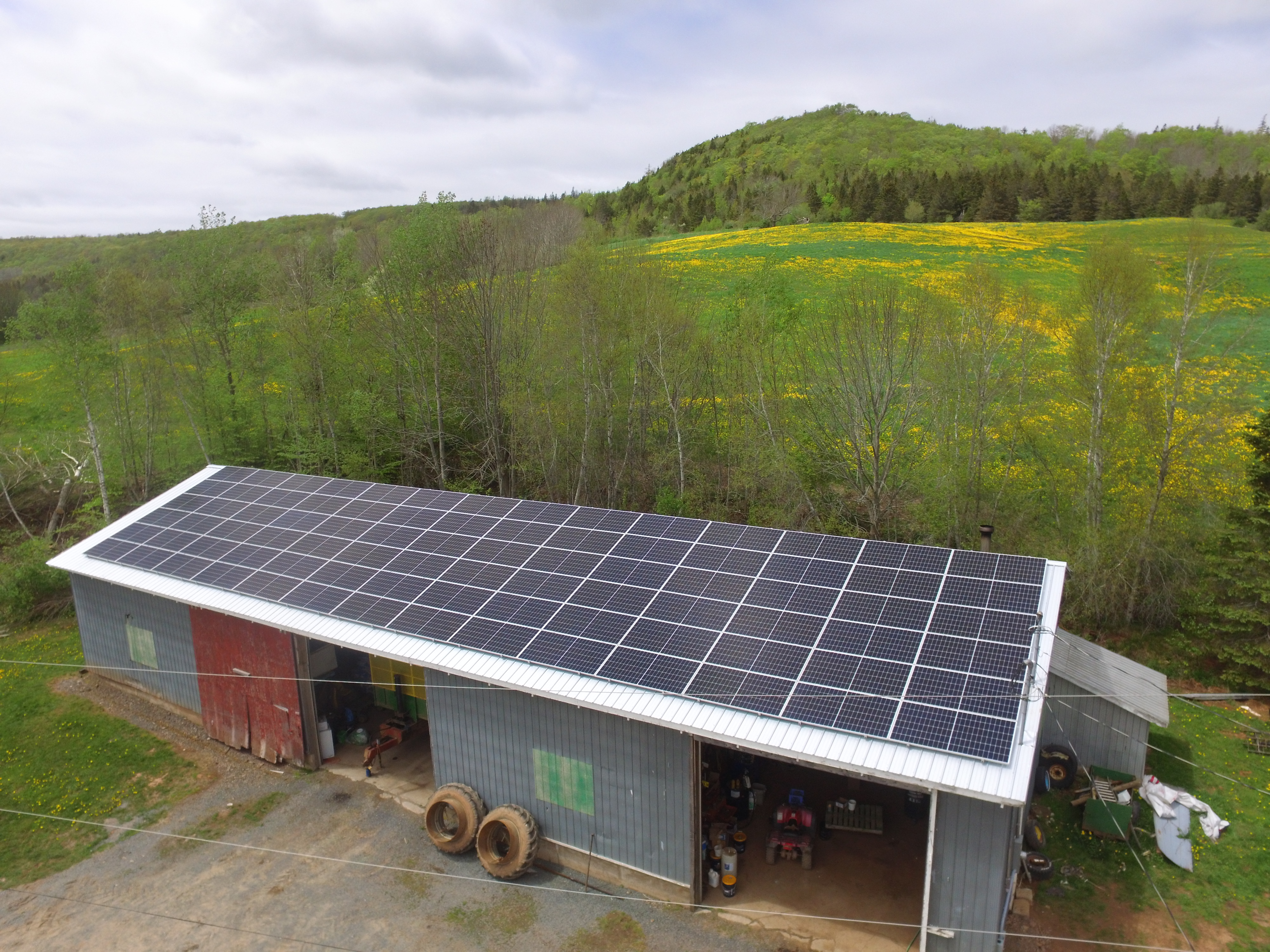 Agricultural Solar Installation